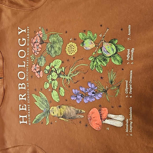 Harry Potter Herbology Hoodie Size S - Picture 8 of 10